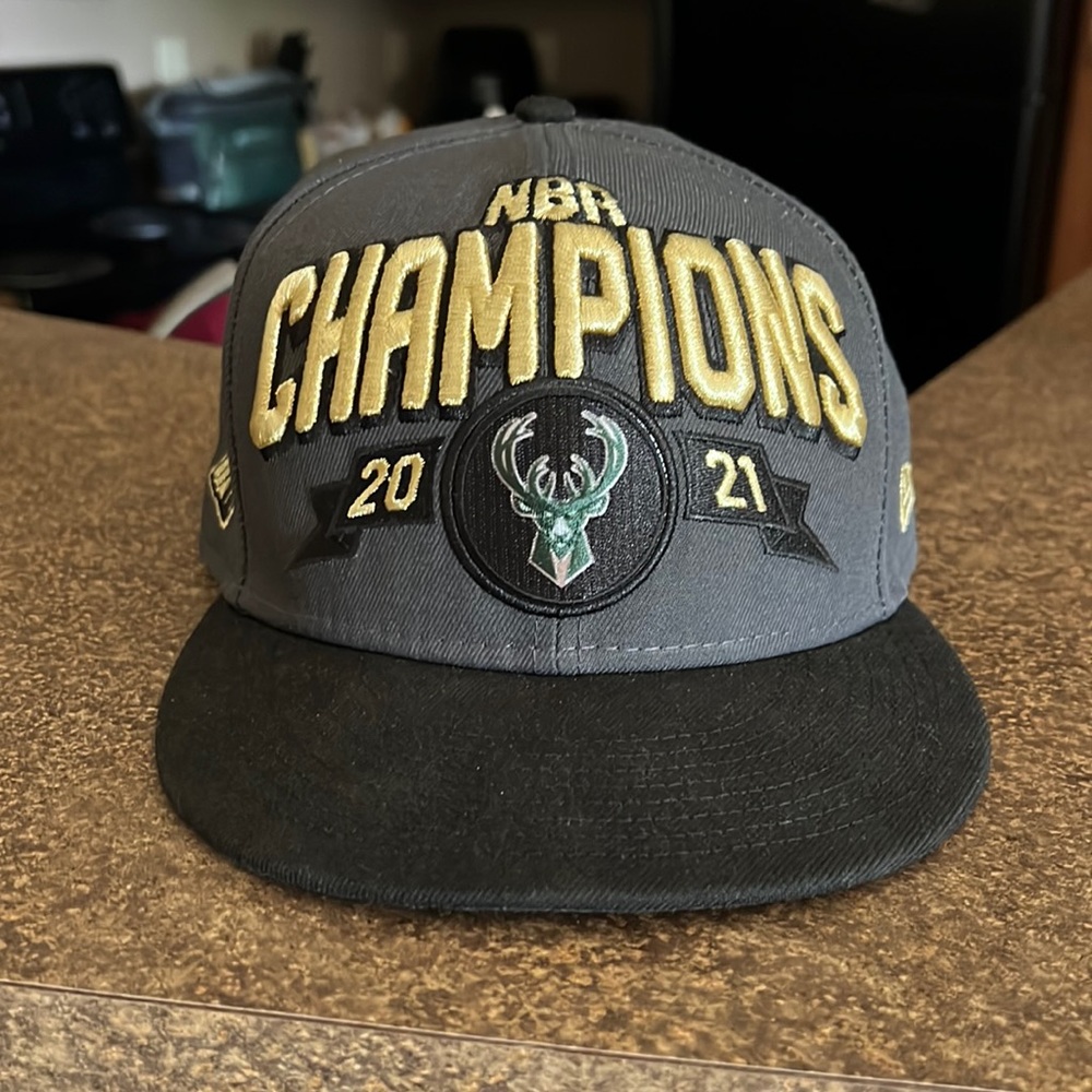 Milwaukee Bucks 2021 Champ Snapback